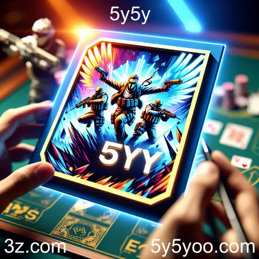 Imagem promocional da 5y5y mostrando a plataforma e suas vantagens